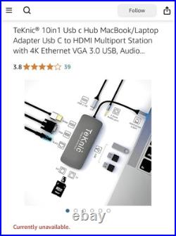 Teknic? Job Lot? USB type C Docking Stations, Hubs MIXED