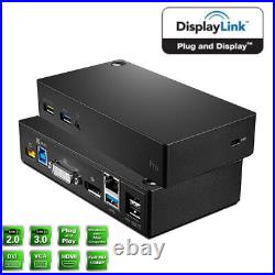 ThinkPad 40A7 USB 3.0 Pro Dock Displaylink Hub USB-C Docking Station to HDMI DP ThinkPad 40A7 USB 3.0 Pro Dock Displaylink Hub USB-C Docking Station to HDMI DP