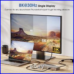 Thunderbolt 4 Docking Station 2x 4K Monitors 98W PD 2.5GbE 40Gbps Data Transfer Thunderbolt 4 Docking Station 2x 4K Monitors 98W PD 2.5GbE 40Gbps Data Transfer