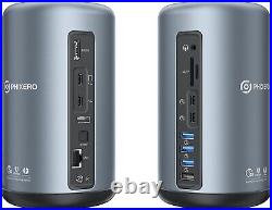 Thunderbolt Dock, USB C Docking Station, 16 In 1 Laptop Dock for Mac OS & Window