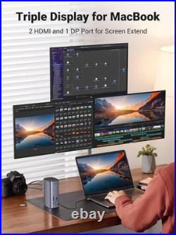UGREEN 12-in-1 USB C Docking Station Supports 8K Triple Display Mac PC UGREEN 12-in-1 USB C Docking Station Supports 8K Triple Display Mac PC