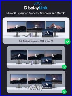 UGREEN 12-in-1 USB C Docking Station Supports 8K Triple Display Mac PC UGREEN 12-in-1 USB C Docking Station Supports 8K Triple Display Mac PC