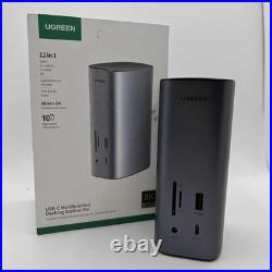 UGREEN 12-in-1 USB C Docking Station Supports 8K Triple Display Mac PC UGREEN 12-in-1 USB C Docking Station Supports 8K Triple Display Mac PC