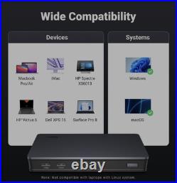UGREEN CM615 Revodok pro 209 USB C Docking Station 9 In 1 UGREEN CM615 Revodok pro 209 USB C Docking Station 9 In 1