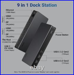 UGREEN CM615 Revodok pro 209 USB C Docking Station 9 In 1 UGREEN CM615 Revodok pro 209 USB C Docking Station 9 In 1