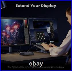 UGREEN Revodok Max 208 Thunderbolt 4 Dock, 8-in-1, Single 8K or Dual 4K@60Hz UGREEN Revodok Max 208 Thunderbolt 4 Dock, 8-in-1, Single 8K or Dual 4K@60Hz