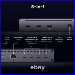 UGREEN Revodok Max 208 Thunderbolt 4 Docking Station, Single 8K or Dual 4K@60Hz