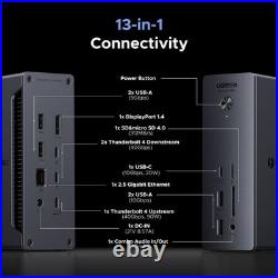UGREEN Revodok Max 213, Thunderbolt 4 Dock (13-in-1)with Dual 4K@60Hz, 8k Display UGREEN Revodok Max 213, Thunderbolt 4 Dock (13-in-1)with Dual 4K@60Hz, 8k Display