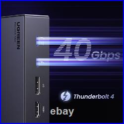 UGREEN Revodok Max 313, Thunderbolt 4 Dock (13-in-1) with Triple 4K@60Hz, Single UGREEN Revodok Max 313, Thunderbolt 4 Dock (13-in-1) with Triple 4K@60Hz, Single