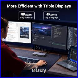 UGREEN Revodok Max 313, Thunderbolt 4 Dock (13-in-1) with Triple 4K@60Hz, Single UGREEN Revodok Max 313, Thunderbolt 4 Dock (13-in-1) with Triple 4K@60Hz, Single