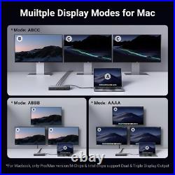 UGREEN Revodok Max 313, Thunderbolt 4 Dock (13-in-1) with Triple 4K@60Hz, Single UGREEN Revodok Max 313, Thunderbolt 4 Dock (13-in-1) with Triple 4K@60Hz, Single