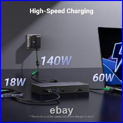 UGREEN Revodok Max 313, Thunderbolt 4 Dock (13-in-1) with Triple 4K@60Hz, Single UGREEN Revodok Max 313, Thunderbolt 4 Dock (13-in-1) with Triple 4K@60Hz, Single
