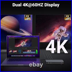 UGREEN Revodok Pro 209 USB C Docking Station Dual Monitor 4K@60Hz, 9-in-1 Hub