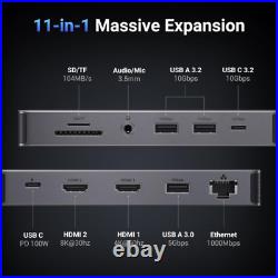 UGREEN Revodok Pro 211 USB C Docking Station, 11-in-1 C Hub Dual HDMI UGREEN Revodok Pro 211 USB C Docking Station, 11-in-1 C Hub Dual HDMI