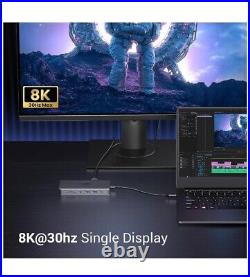 UGREEN Revodok USB C Docking Station, 11-in-1 USB C Hub Dual HDMI 4K@60Hz