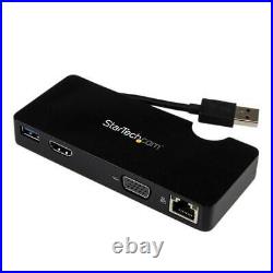 USB3SMDOCKHV Startech Universal USB 3.0 Laptop Mini Docking Station with HDMI