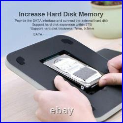 USB 3.0 Hub Docking Station SATA Hard Drive Enclosure For Mac Mini M1 SD/TF HDD