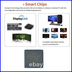 USB 3.0 to HDMI or VGA Docking Station Video Adapter with Displaylink Chip 7-in1 USB 3.0 to HDMI or VGA Docking Station Video Adapter with Displaylink Chip 7-in1