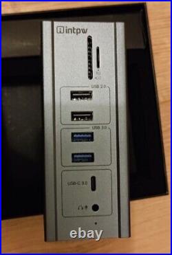 USB C 3.0 Docking Station INTPW 16 in 1 Laptop Docking Station