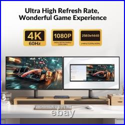 USB-C Docking Station AV Access 12-in-1 Triple Monitor 4K 100W PD Laptop Hub