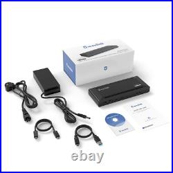 USB C Docking Station Dual Monitors 100W Charging 2HDMI 2DP Dual 5K/4K 6 USB 3.0