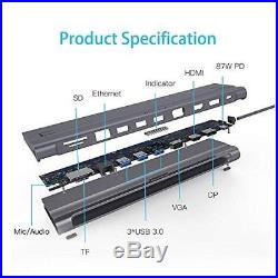 USB C Docking Station For MacBook Pro USB Type C Dock With HDMI Charging Port