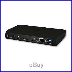 USB-C Dual Display MST Docking Station 1x HDMI 1x DisplayPort 1x GLAN Ethernet