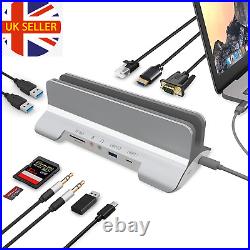 USB C Laptop Docking Station Charging Stand 13 in 1 Docking Station Dual Monitor