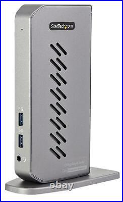 USB-C/USB 3.0 Dual 4K Monitor Docking Station USB/Hdmi/Displayport/Ethernet