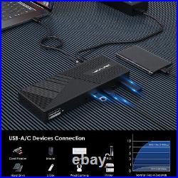 USB C Universal Docking Station Triple 4K Display 160W Power Adapter UG69PD25PRO