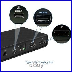 USB C Universal Docking Station with Laptop Power Delivery with 90W