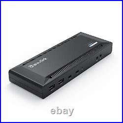 USB C Universal Dual 4K Monitor Laptop Docking Station HDMI DP Thunderbolt 3