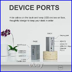 USB C Universal Laptop Docking Station 5K Display with 6 USB Ports L642