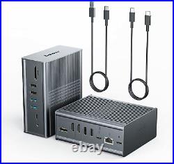 USB C Universal Laptop Docking Station 5K Display with 6 USB Ports L642f