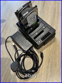 USB Docking Station And 2x 4tb Hard Drives USB Docking Station And 2x 4tb Hard Drives