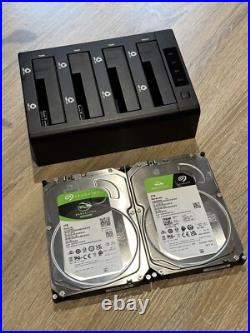 USB Docking Station And 2x 4tb Hard Drives USB Docking Station And 2x 4tb Hard Drives