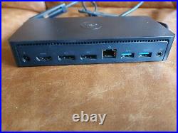 Universal Dell D6000 Docking Station USB c type USB3, 3 monitor +130w Power 3/7