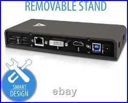 V7 Universal USB 3.0/USB 2.0 Docking Station With HDMI DVI Output and More