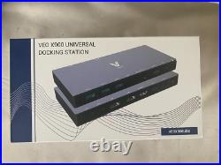 VEO X900 Universal USB-C Docking Station, USB, USB-C, DP, HDMI, RJ45 VEOX900UDS VEO X900 Universal USB-C Docking Station, USB, USB-C, DP, HDMI, RJ45 VEOX900UDS
