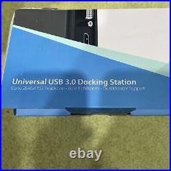 V Seven Universal USB 3.0 Docking Station, Dual Monitor Support, Total 6 USB Por