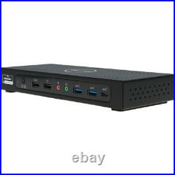 VisionTek VT4900 KVM USB-C Docking Station Dual Host 100W Power Delivery Triple