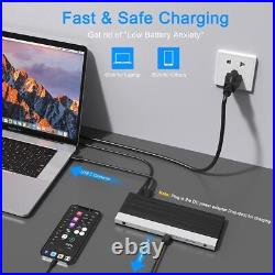 WAVLINK 12in1/13in1 Triple Display USB C Docking Station 65With100W Charging