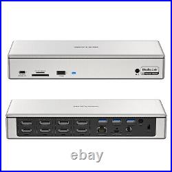 WAVLINK 19-in-1 USB C 4K@60Hz Quad Monitor Docking Station 180W AC Power Supply WAVLINK 19-in-1 USB C 4K@60Hz Quad Monitor Docking Station 180W AC Power Supply