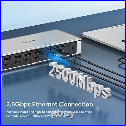 WAVLINK 19-in-1 USB C 4K@60Hz Quad Monitor Docking Station 180W AC Power Supply WAVLINK 19-in-1 USB C 4K@60Hz Quad Monitor Docking Station 180W AC Power Supply