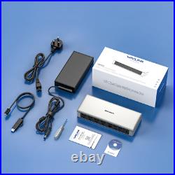 WAVLINK 19-in-1 USB C 4K@60Hz Quad Monitor Docking Station 180W AC Power Supply WAVLINK 19-in-1 USB C 4K@60Hz Quad Monitor Docking Station 180W AC Power Supply