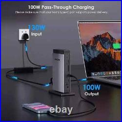 WAVLINK Thunderbolt 4 Docking Station 15 in 1 USB-C, HDMI Triple Monitor 4K@60Hz WAVLINK Thunderbolt 4 Docking Station 15 in 1 USB-C, HDMI Triple Monitor 4K@60Hz