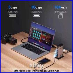 WAVLINK Thunderbolt 4 Docking Station 15 in 1 USB-C, HDMI Triple Monitor 4K@60Hz WAVLINK Thunderbolt 4 Docking Station 15 in 1 USB-C, HDMI Triple Monitor 4K@60Hz