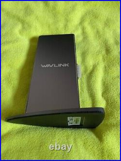 WAVLINK USB 3.0 DUAL 2K UNIVERSAL DOCKING STATION FOR MAC (included M1) AND PC