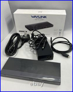 WAVLINK USB C Docking Station 13-in-1 Triple Display Type C Adapter WAVLINK USB C Docking Station 13-in-1 Triple Display Type C Adapter
