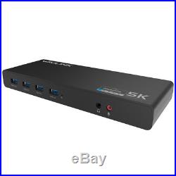 WAVLINK USB-C Universal 5K Docking Station Dual Display 4K Video Audio Output